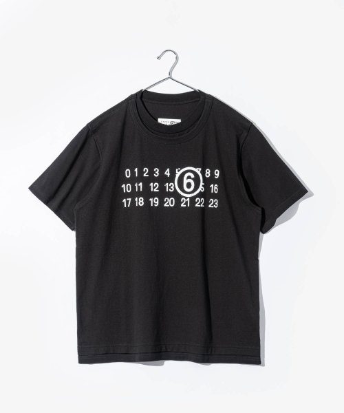 エムエム6 MM6 SH0GC0001 STJ391 Tシャツ T－SHIRT メンズ メゾンマルジェラ 半袖 カットソー クルーネック 春夏 コットン 綿 レ