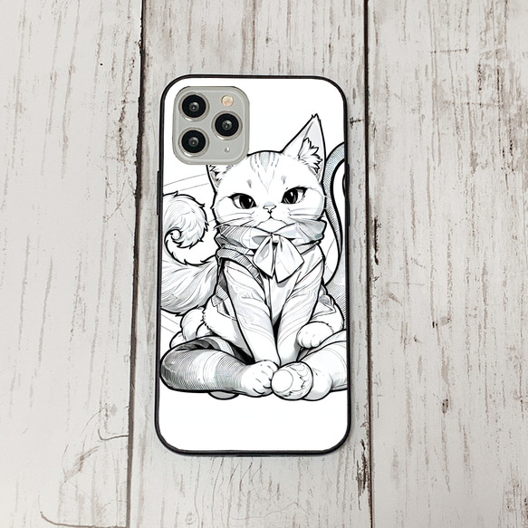 iphoneケース1-2-29 iphone 強化ガラス 猫・ねこ・ネコちゃん 箱16 かわいい アイフォン iface