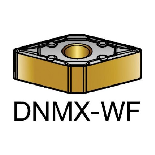 サンドビック T-Max P 旋削用ネガチップ（110 DNMX 11 04 04-WF 1525 570-4944（直送品）