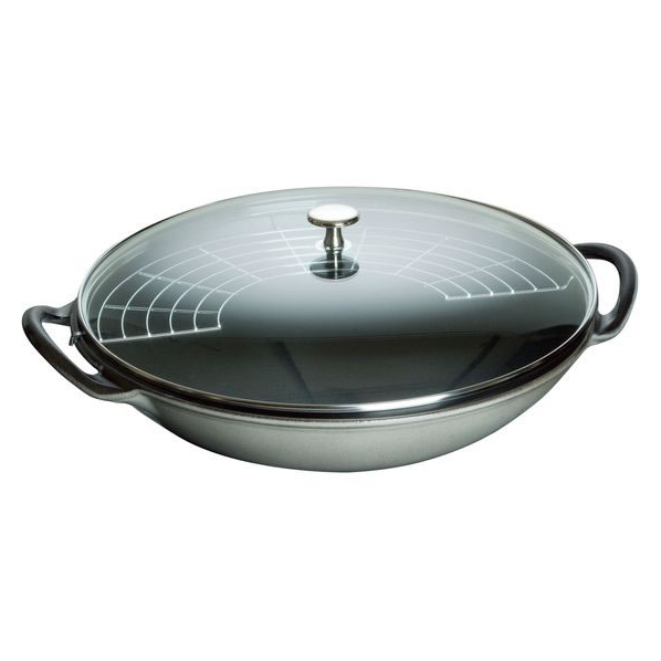 STAUB ストウブ グランビュッフェパン 37cm グレー 40509-336 FC196LT-6645330