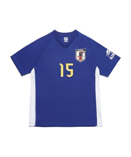 ジェイエフエー/KIRIN×サッカー日本代表 プレーヤーズTシャツ 鎌田大地 15 KIDS 140