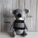 羊毛人形　Happy Zoo   Koala