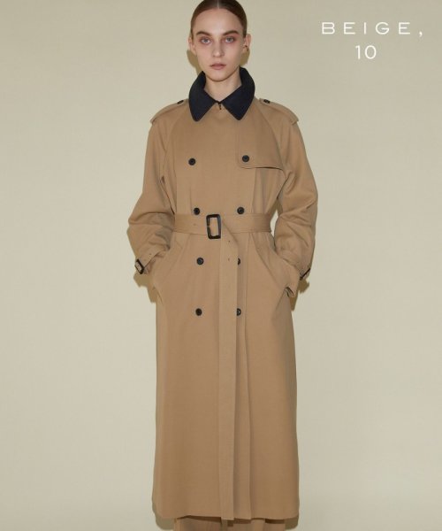 【STORY1月号掲載】【10th Anniversary】GABARDINE / トレンチコート