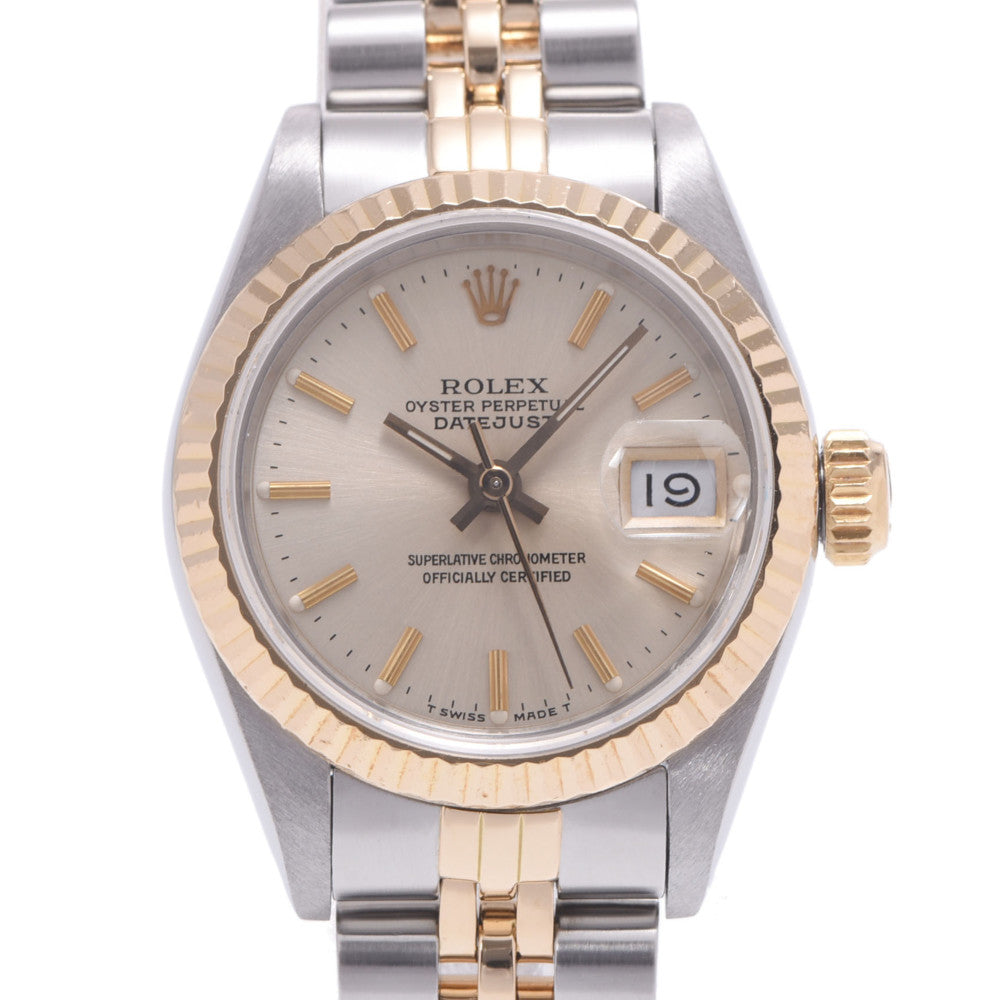 ROLEX ロレックス デイトジャスト 69173 レディース YG/SS 腕時計 自動巻き シャンパン文字盤 ABランク 中古 