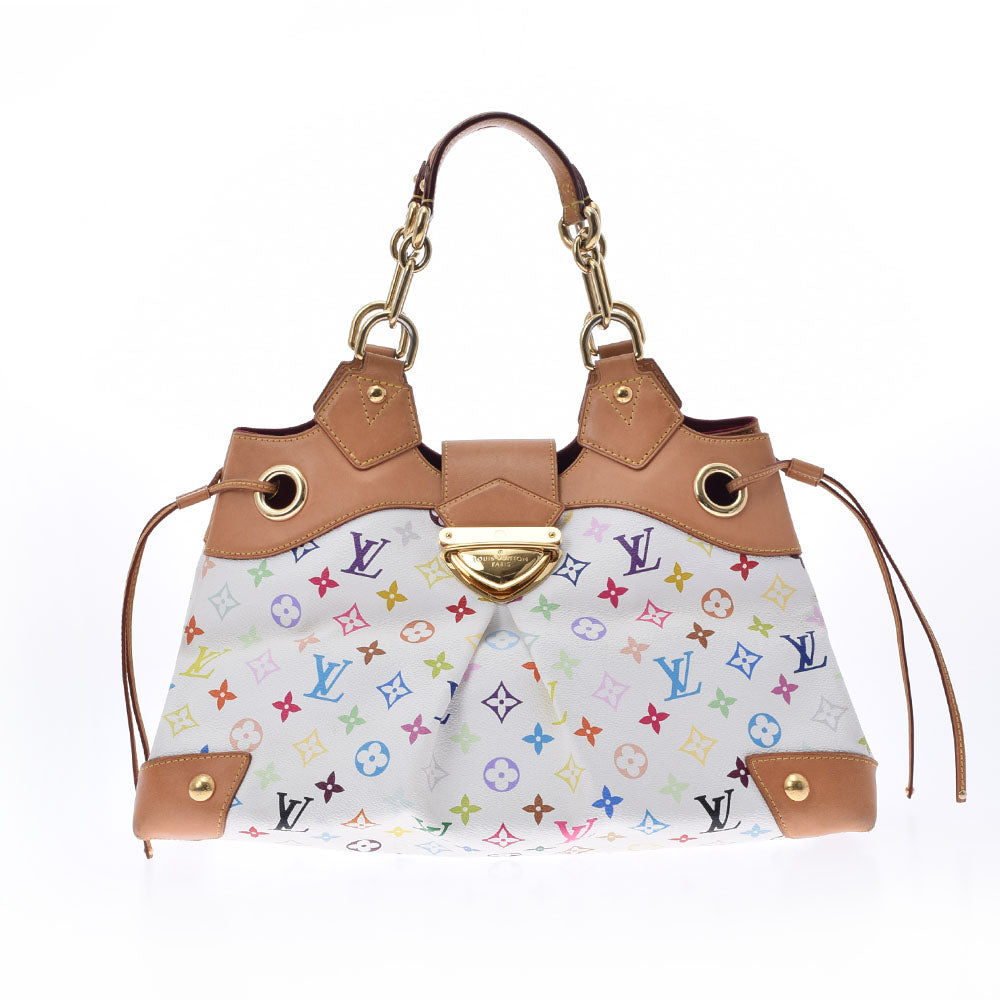 LOUIS VUITTON ルイヴィトン モノグラム マルチカラー ウルスラ ブロン M40123 レディース モノグラムマルチカラー ハンドバッグ ABランク 中古 