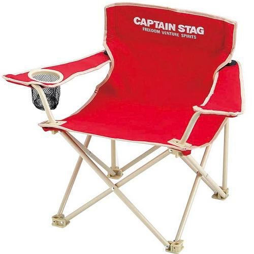 CAPTAIN STAG M-3908 キャプテンスタッグ ホルン ラウンジチェア ミニ(レッド)