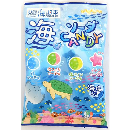 扇雀飴 海のソーダCANDY 80g