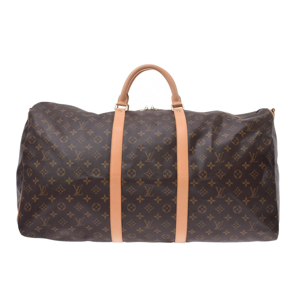 LOUIS VUITTON ルイヴィトン モノグラム キーポルバンドリエール60 ブラウン M41412 ユニセックス モノグラムキャンバス ボストンバッグ Aランク 中古 