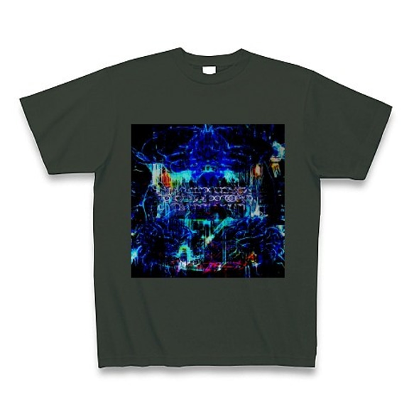 有効的異常症候群脳神経陸◆アート◆文字◆ロゴ◆ヘビーウェイト◆半袖◆Tシャツ◆フォレスト◆各サイズ選択可