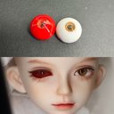 【12mm14mm16mm18mm】 ドールアイ ハンドメイドドール bjd 目 サイズ14/5 瞳孔が異なる目 半獣 オビツ11アイ-4361