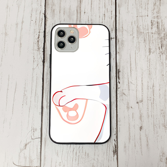 iphoneケース2-3-12 iphone 強化ガラス ねこ・猫・ネコ 箱2 かわいい アイフォン iface