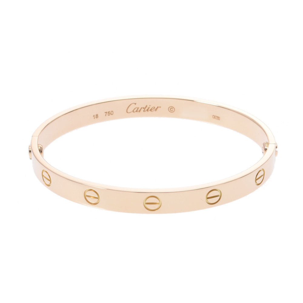 CARTIER カルティエ ラブブレス #18 旧型 ユニセックス K18YG ブレスレット Aランク 中古 