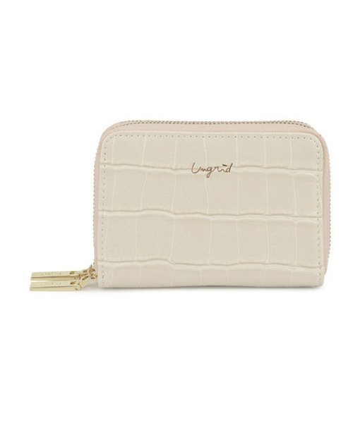 アングリッド Ungrid キーケース キーホルダー 財布 レディース 6連 ラウンドファスナー MAD CROCO W ZIP CARD CASE UNG－5