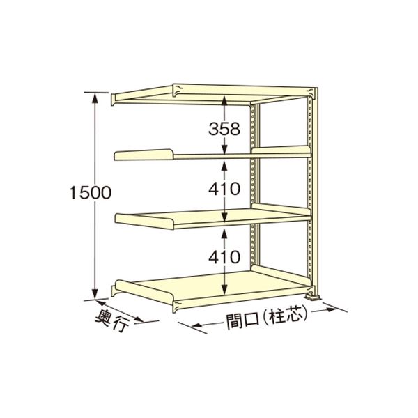扶桑金属工業 中量ラック WG1515M