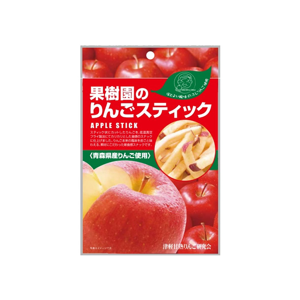 ヤマダイ・津軽甘熟りんご研究会 ヤマダイ/果樹園のりんごスティック ふじ 20g F334968