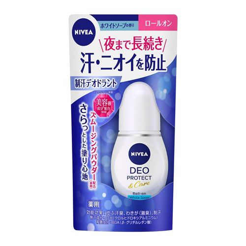 花王 ニベアデオ ロールオン ホワイトソープの香り 40ml