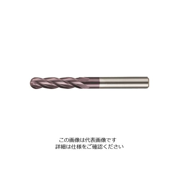 グーリング 4枚刃ボールエンドミル ロングFIREコート 6mm 3043 6.000 180-6210（直送品）