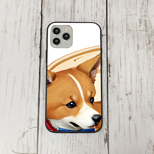 iphoneケース4-1-41 iphone 強化ガラス 犬・いぬ・ワンちゃん 箱13 かわいい アイフォン iface