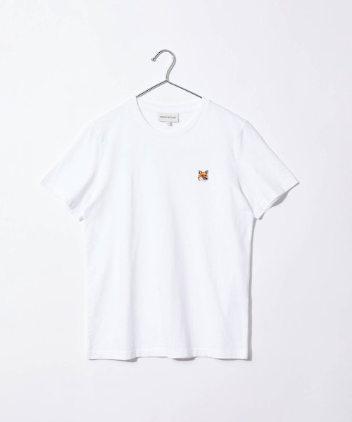 メゾンキツネ MAISON KITSUNE LW00105KJ0008 Tシャツ FOX HEAD PATCH REGULAR TEE SHIRT レディース