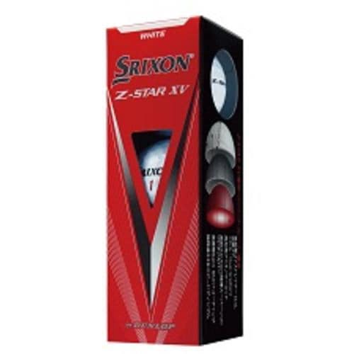 ダンロップ DPSNZSTARXV8 ゴルフボール ホワイト3個 SRIXON