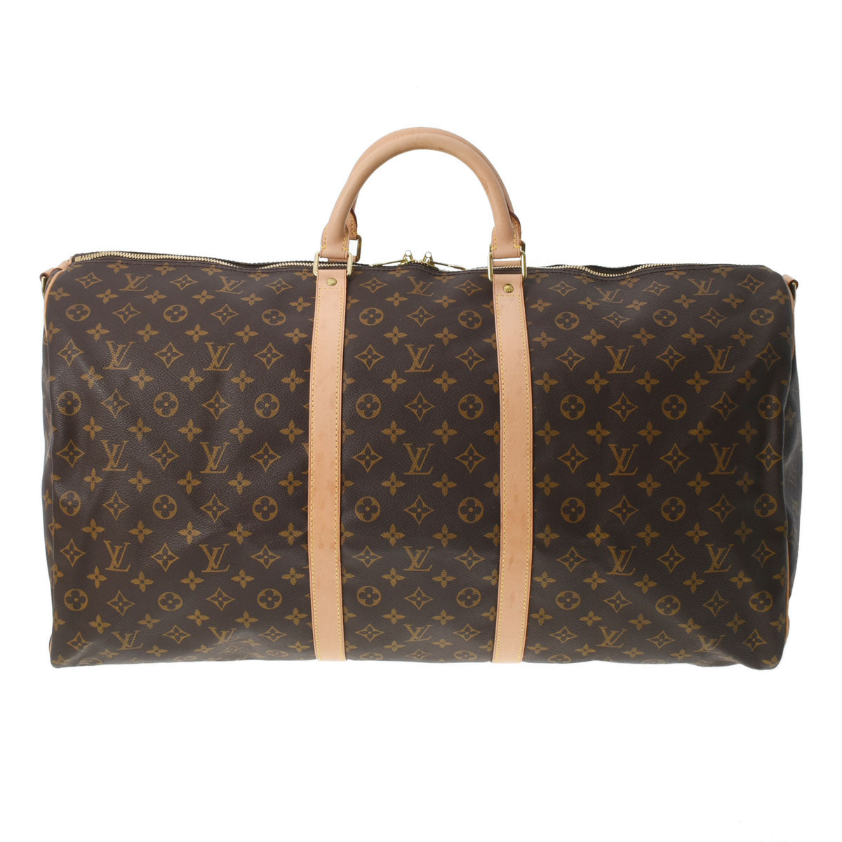 LOUIS VUITTON ルイヴィトン モノグラム キーポルバンドリエール60 ブラウン M41412 ユニセックス モノグラムキャンバス ボストンバッグ Aランク 中古 