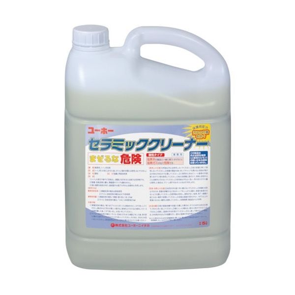 ミッケル化学 ニイタカ セラミッククリーナー 5L 299502 1セット(4本) 118-8390（直送品）