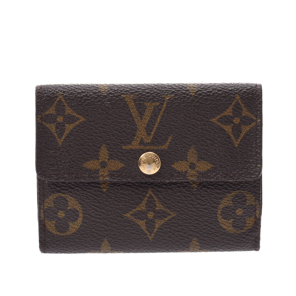 LOUIS VUITTON ルイヴィトン モノグラム ラドロー 小銭入れ ブラウン M61927 ユニセックス コインケース ABランク 中古 