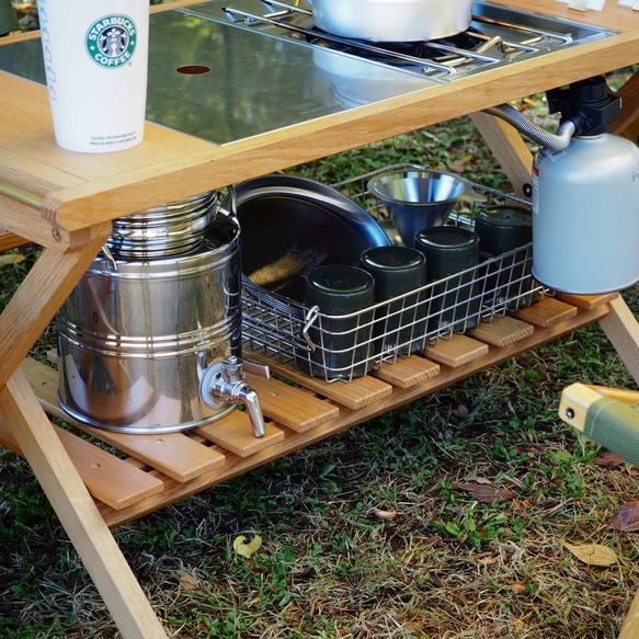 shelf board (flow line table) キャンプ　アウトドア