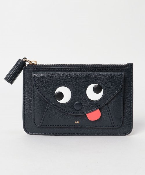 【ANYA HINDMARCH】アニヤハインドマーチ　ザニー　エンベロープ　ジップ　カードケース 142755