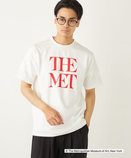 SHIPS Colors:THE MET コラボ プリントTシャツ