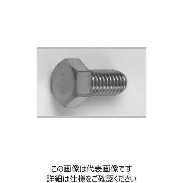 ファスニング J クロメート 鉄 六角ボルト（全ねじ）（細目） 10X22 ホソメ B00000040100022002 1箱（200個）（直送品）