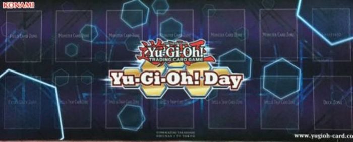 プレイマット『YuGiOhDay紫』【-】{-}《プレイマット》