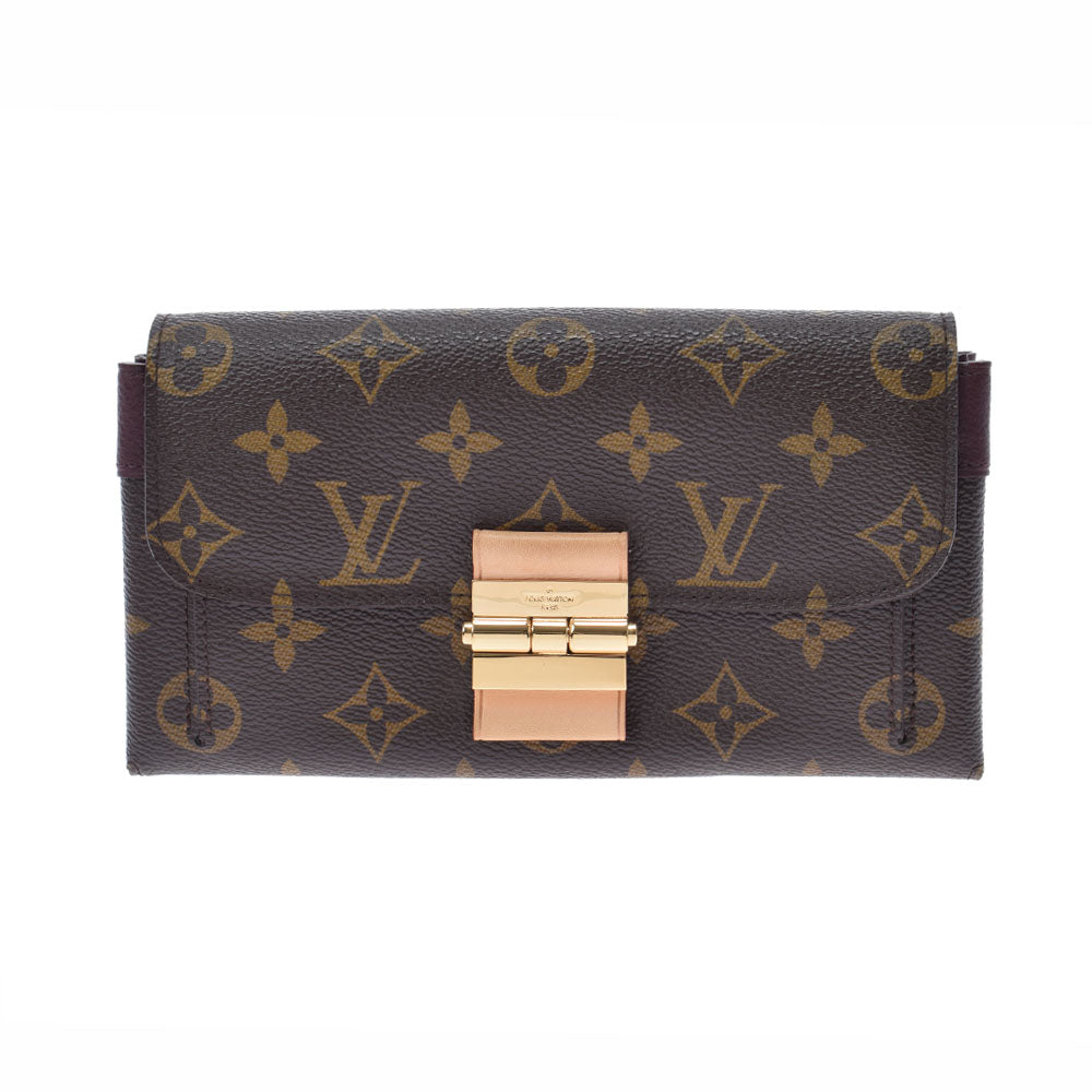 LOUIS VUITTON ルイヴィトン モノグラム ポルトフォイユ エリゼ オロール M60503 レディース モノグラムキャンバス 長財布 ABランク 中古 