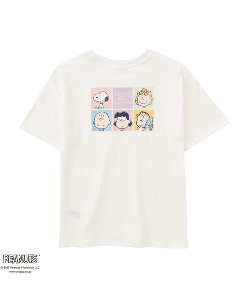 PEANUTS SNOOPY バックプリントTシャツ 335157205