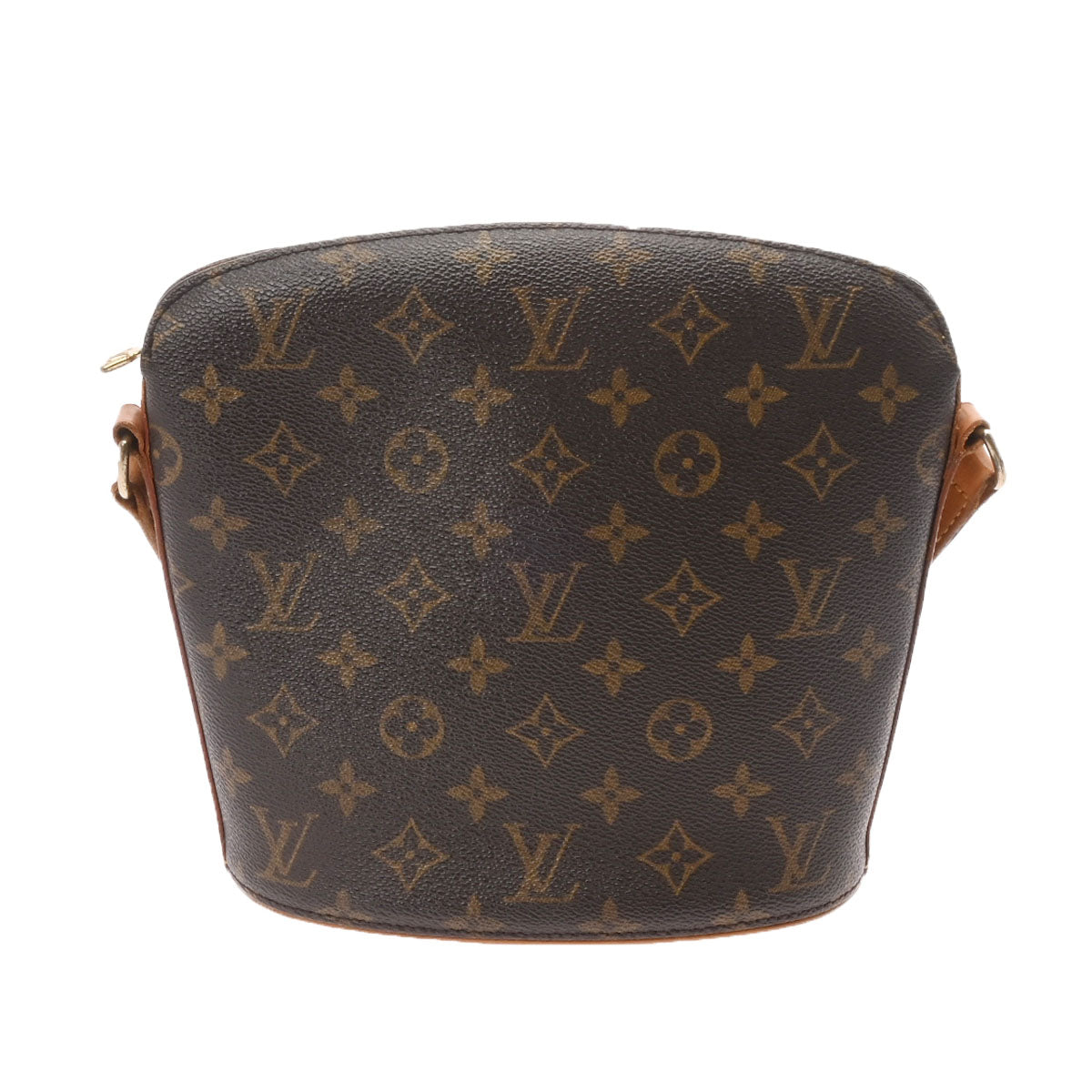 LOUIS VUITTON ルイヴィトン モノグラム ドルーオ ブラウン M51290 レディース モノグラムキャンバス ショルダーバッグ Bランク 中古 