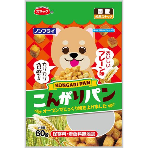 スマック こんがりパンプレーン味 60g