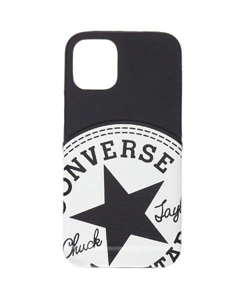 コンバース CONVERSE iPhone12 mini スマホケース メンズ レディース 携帯 アイフォン BIG CIRCLE LOGOPU LEATHE