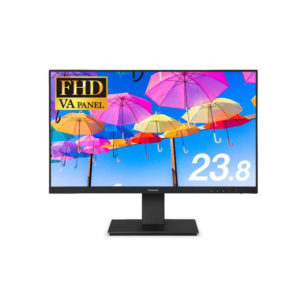 アイリスオーヤマ 23.8インチ液晶モニター ILD-D23FHT-B 1台