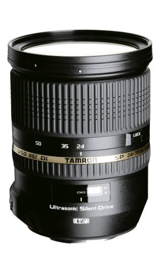 TAMRON 大口径標準ズームレンズ SP 24-70mm F2.8 Di VC USD ニコン用 フルサイズ対応 A007N【中古品】