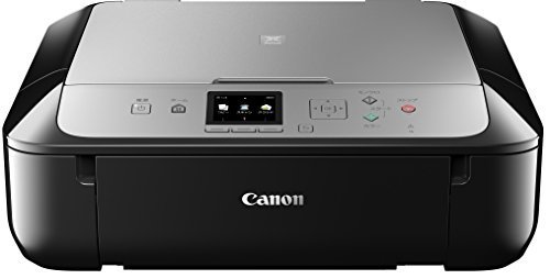 Canon プリンター インクジェット 複合機 PIXUS MG5730 BS ブラックシルバー 【中古品】