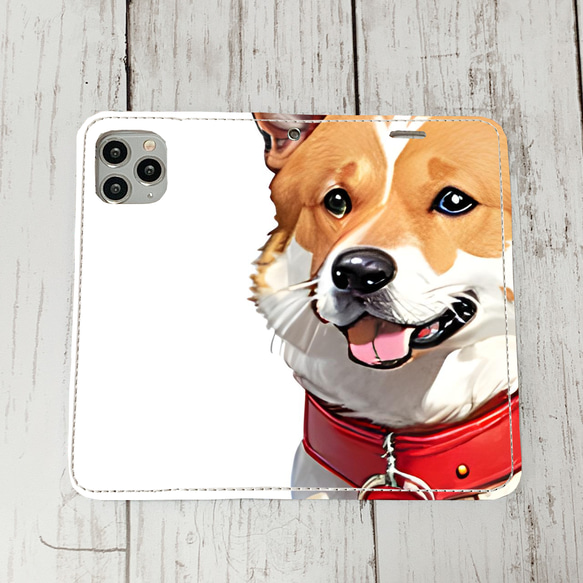 iphoneケース4-2-33 iphone 手帳 犬・イヌ・ワンちゃん 箱13 かわいい アイフォン iface