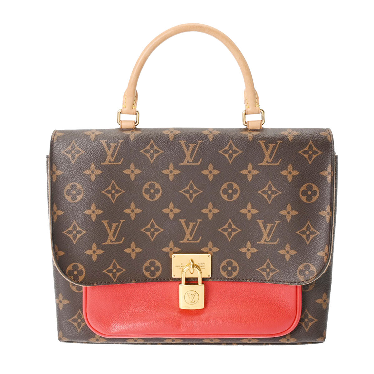 LOUIS VUITTON ルイヴィトン モノグラム マリニャン 2WAY コクリコ M44286 レディース モノグラムキャンバス ハンドバッグ ABランク 中古 