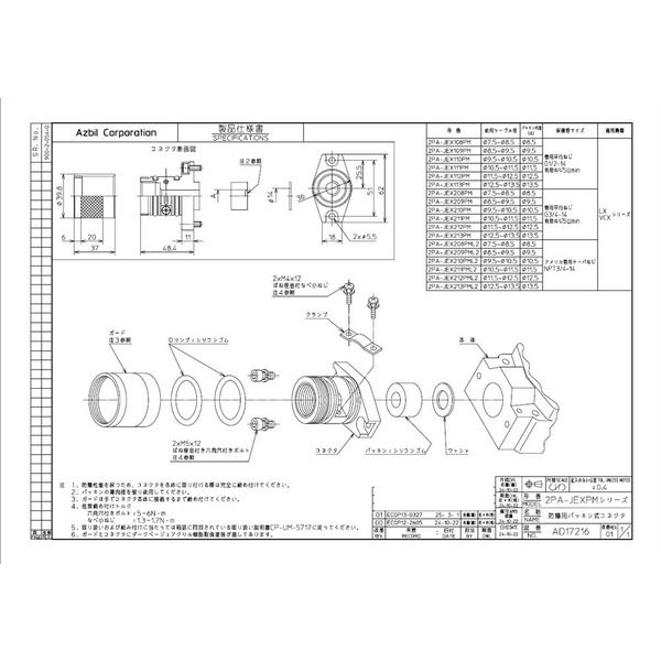 アズビル リミットスイッチ 2PAーJEX212PML2 2PA-JEX212PML2 1個（直送品）