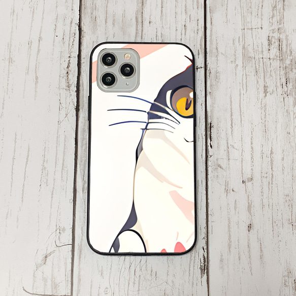 iphoneケース4-2-7 iphone 強化ガラス ねこ・猫・ネコ 箱1 かわいい アイフォン iface