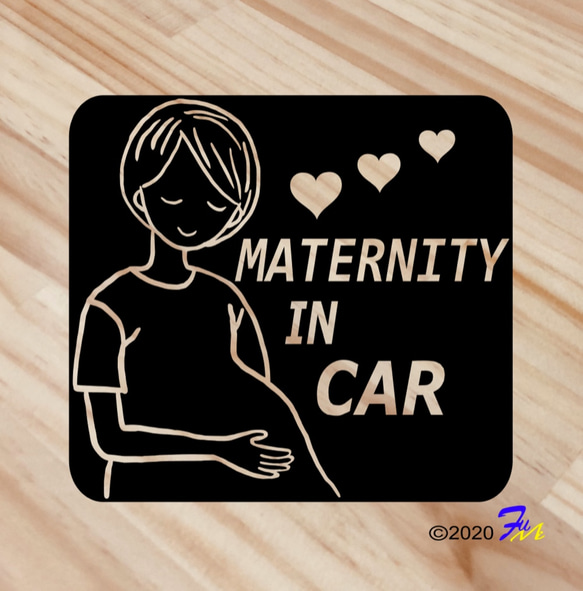 MATERNITY IN CAR21 ステッカー