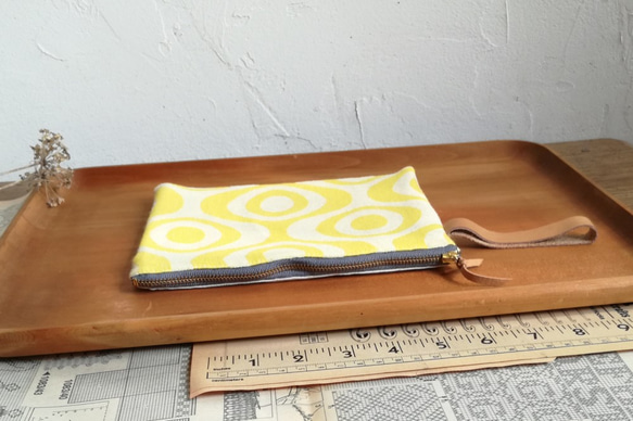 Debt Stock Fabric Clutch02 通帳ケース/お薬手帳ケース/母子手帳ケース/パスポートケース