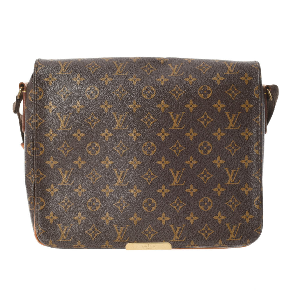 LOUIS VUITTON ルイヴィトン モノグラム ヴァルミーMM ブラウン M40523 ユニセックス モノグラムキャンバス ショルダーバッグ Bランク 中古 