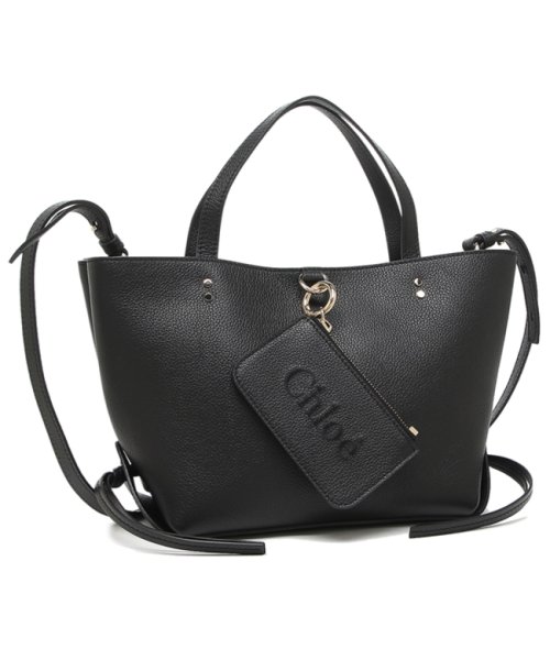 クロエ トートバッグ ショルダーバッグ クロエセンス ブラック レディース CHLOE CHC23SS119J32 001