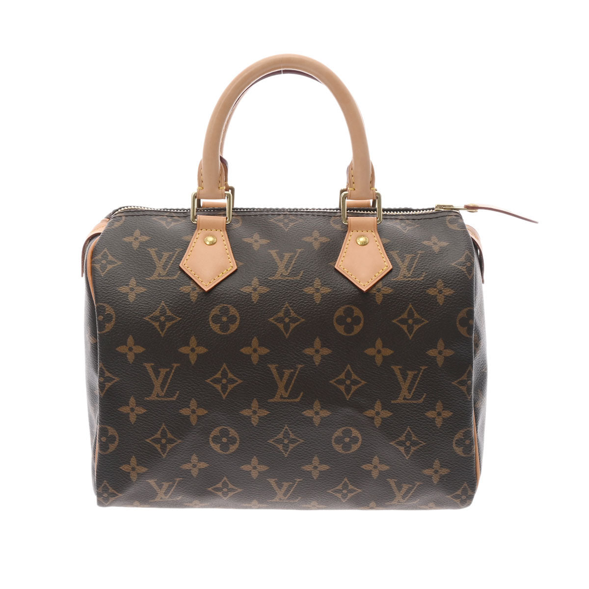 LOUIS VUITTON ルイヴィトン モノグラム スピーディ25 ブラウン M41109 レディース モノグラムキャンバス ハンドバッグ Aランク 中古 