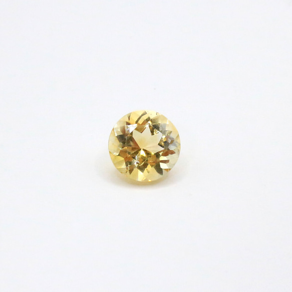 天然石 ルース 裸石 素材 シトリン 2.3ct 約9mm collection-gems21